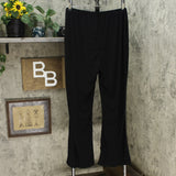 Slinky Brand Women's Plus Size Knit Flare Leg Pants