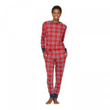 Wondershop Women's Cotton Plaid Pajama Set