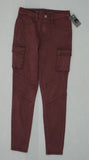 Mossimo Women's High Rise Stretch Jeggings Maroon 0