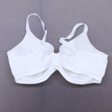 Auden Women's Plus Size Superstar Lightly Lined T-shirt Bra White 44DDD