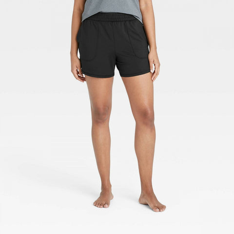 All In Motion Women's Mid-Rise Knit Shorts