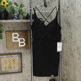 City Studio Women's Junior Fit Crisscross Bodycon Dress