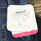 Isabel Maternity by Ingrid & Isabel Maternity Inset Panel Boyfriend Jean Shorts