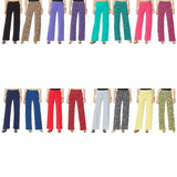 IMAN Women's Tall  2 Pairs Global Chic Luxury Resort Palazzo Pants
