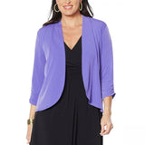 IMAN Women's Boho Chic Drape Front Cardigan