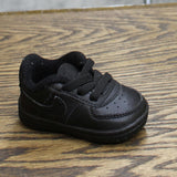 Nike Infant Air Force 1 One Crib Shoes Black 1