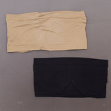 Rhonda Shear Plus Size 2 Pack Seamless Underwire Bandeau Bras