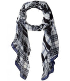 Calvin Klein Women's Abstract Chiffon Scarf