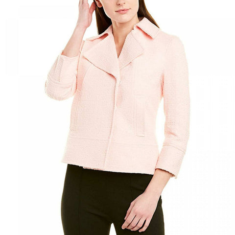 NWT Anne Klein Womens Tweed Snap Front Jacket. 10758436 8