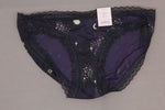 Auden Women's Cotton Bikini Panties with Lace