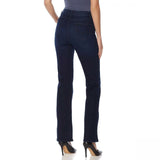 DG2 by Diane Gilman Women's Plus Size Stretch Denim Boot Cut Jeans
