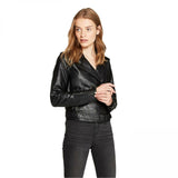 Wild Fable Women's Faux Leather Moto Jacket