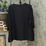 NWT DG2 By Diane Gilman Womens.Dolman Sleeve Shirt Blouse Top. 727411 XL