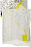 Calvin Klein Women's Spliced Colorblocked Rectangle Logo Scarf
