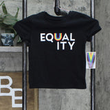 Private Label Pride Toddler Equality Short Sleeve Round Neck T-Shirt