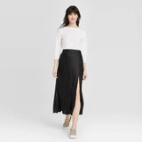 A New Day Women's Slim Fit 3/4 Sleeve Boat Neck T-Shirt