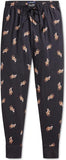 Polo Ralph Lauren Mens Knit Allover Logo Jogger Pajama Pants