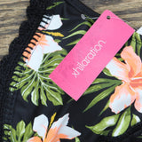 Xhilaration Juniors' Crochet Trim Triangle Bikini Top AFS65T
