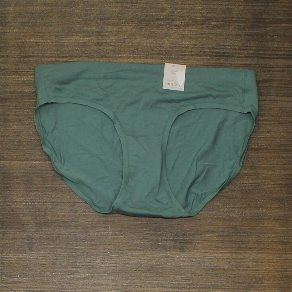 Women's Laser Cut Cheeky Bikini Underwear - Auden Green L
