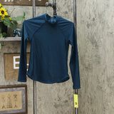 All In Motion Women's Long Sleeve Mock Neck Rashguard Shirt