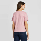 NWT Zoe + Liv Women's My Book Club Reads Wine Labels Graphic T-Shirt X-Small