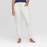 Stars Above Women's Sweater Knit Sleep Pants Oatmeal Medium