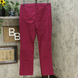 DG2 by Diane Gilman Women's Classic Boot Cut Jeans Plum 14