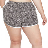 Colsie Women's Plus Size Cozy Dolphin Lounge Shorts