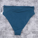Shade & Shore Women's Ladder High Waist High Leg Extra Cheeky Bikini Bottom