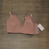 Auden Women's Nursing Wirefree Bra 00552436 Mauve Pink 34DDD