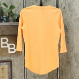 Isaac Mizrahi Live! Women's Essentials Pima Cotton 3/4 Sleeve Tunic Top