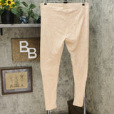 Cuddl Duds 2 Pack Fleecewear Stretch Leggings Oatmeal Heather / Black Plus 1X