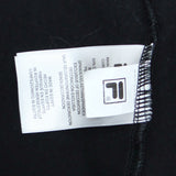 Fila Women's Cotton Blend High Waisted 7/8 Leggings. 1383811 Black Large