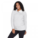 Isabel Maternity by Ingrid & Isabel Women's Sherpa Trim Sweatshirt