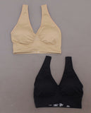 Rhonda Shear Women's 2 Pack Ahh Bras With Removable Pads