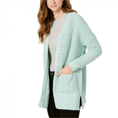 Style & Co. Women's Chenille Open-Front Cardigan. 100041823MS
