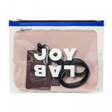JoyLab Women's Zip Closure Wristlet and ID Case Combo Pack