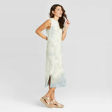 Universal Thread Women's Sleeveless T-Shirt Dress with Side Slits