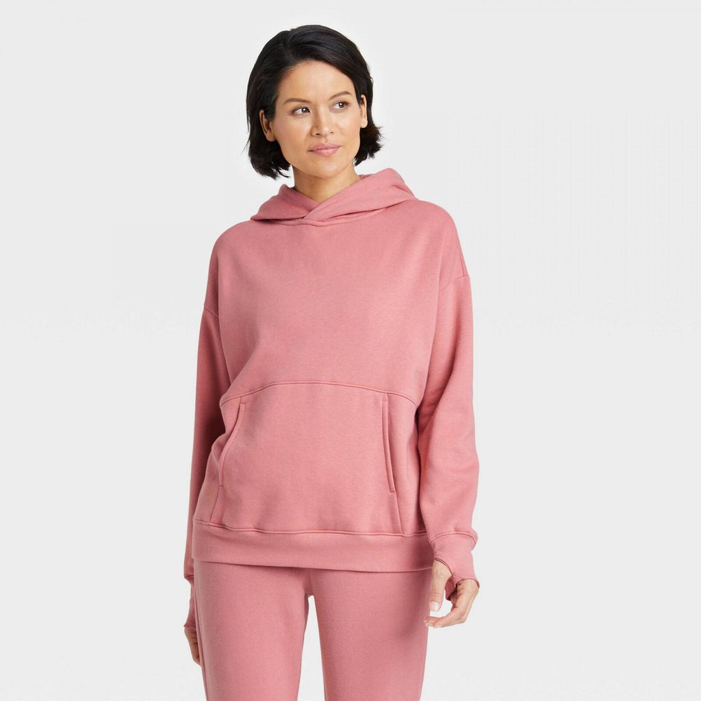 All In Motion Womens Fleece Pullover Hooded Hoodie Sweatshirt –  Biggybargains