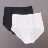 Rhonda Shear 2 Pack Mesh Detail Panties Black/ White Small