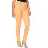 DG2 by Diane Gilman Women's Tall Virtual Stretch Destructed Skinny Jeans