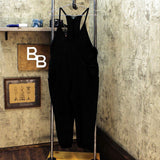 Wild Fable Women's Stretch Sleeveless V Neck Jumpsuit Black XS