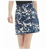 S.C.& CO. Women's 360 Degrees Tummy Control Skort Blue Floral Small