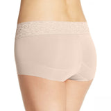 Maidenform Women's Cotton Dream Lace Boyshort Panties