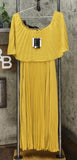 Antthony Women's Pleated Maxi Dress