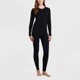 Warm Essentials by Cuddl Duds Women's Every Day Comfort Thermal Crew Top
