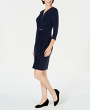 Charter Club Women's Hardware Faux Wrap Dress