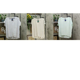 NWT Jones New York Women's V-Neck Textured Popover Top. 1400364 M