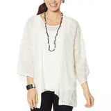 NWT WynneLayers Womens Novelty Fringe Topper. 682653 Large