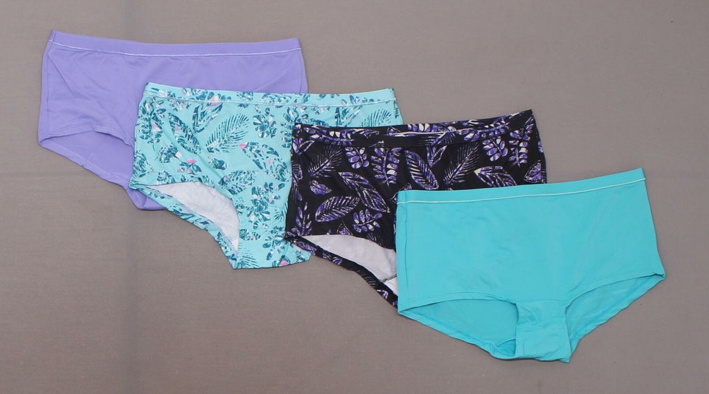 Hanes Women's Cool and Comfortable Microfiber Boyshort Underwear –  Biggybargains